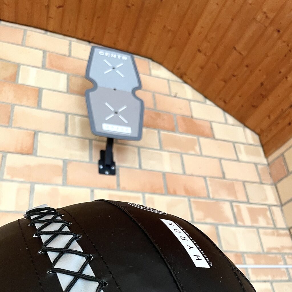 Centr Wall Ball und Centr Wall Ball Target für HYROX Übung Wall Balls 