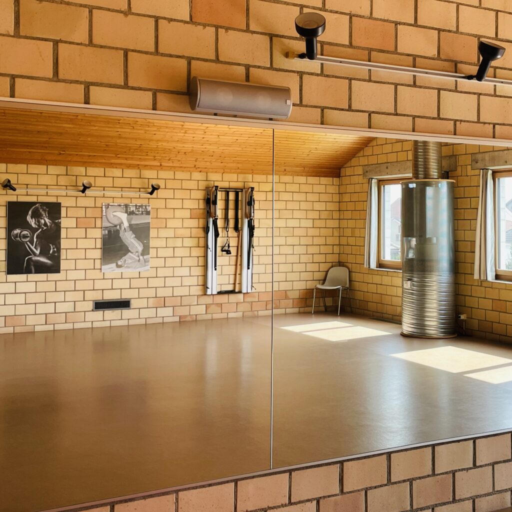 Gerätewand im Atrium Gym in Wigoltingen